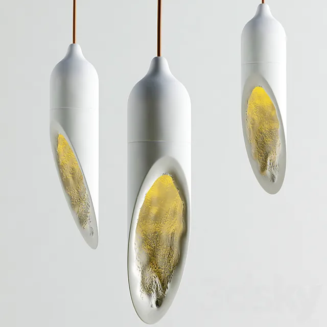 Gypsum lamp Seltanica 3D Model