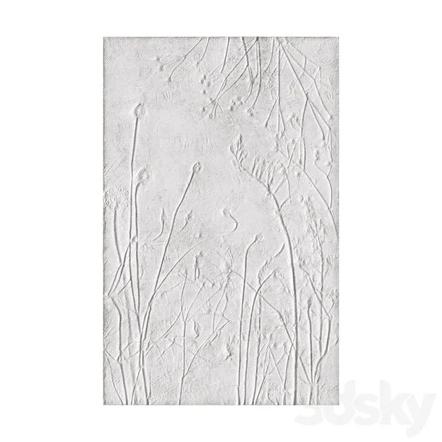 Gypsum panel 3D Model