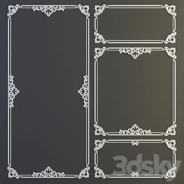 Gypsum stucco tracery Free Download
