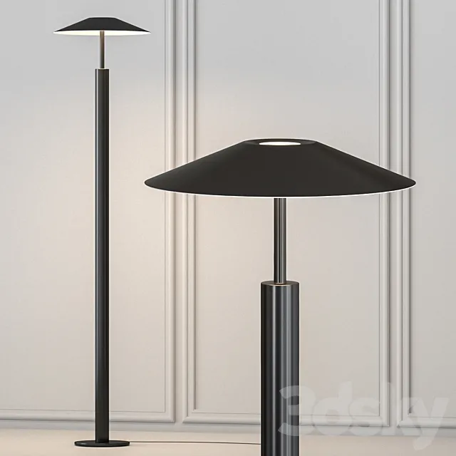 H Floor Lamp by LEDS C4 Free Download