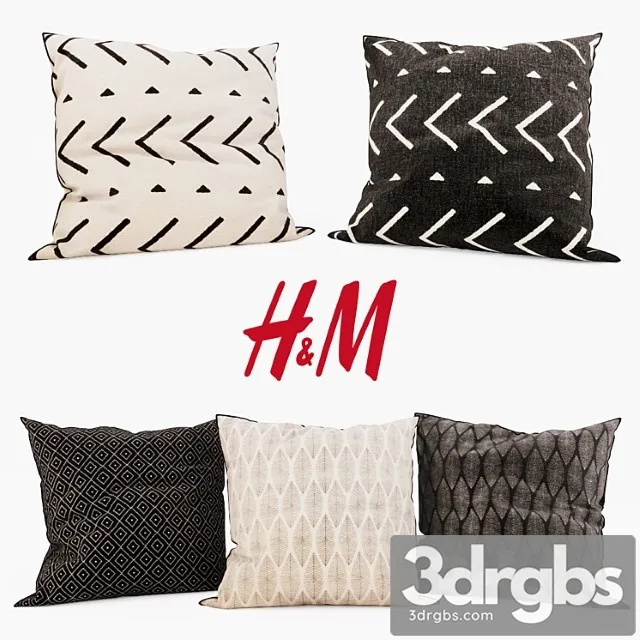 H & m home - decorative set 8 3D Model Free