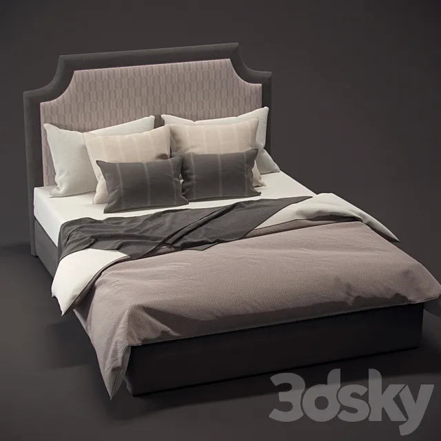 H59F bedframe 3DModel