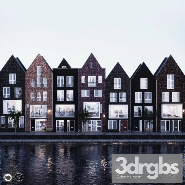 Haarlem Netherlands 3D Model Free