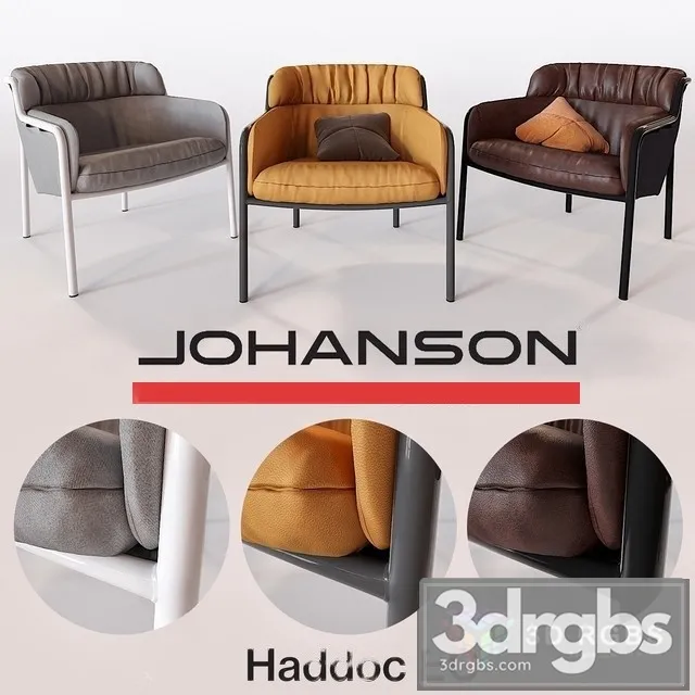 Haddoc EC Lounge Chair 3D Model Free