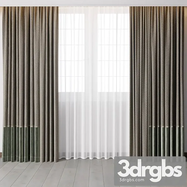 Hadi Curtain 58 3D Model Free