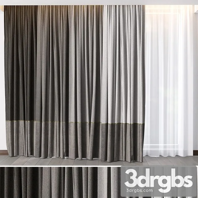 Hadi Curtains 26 3D Model Free