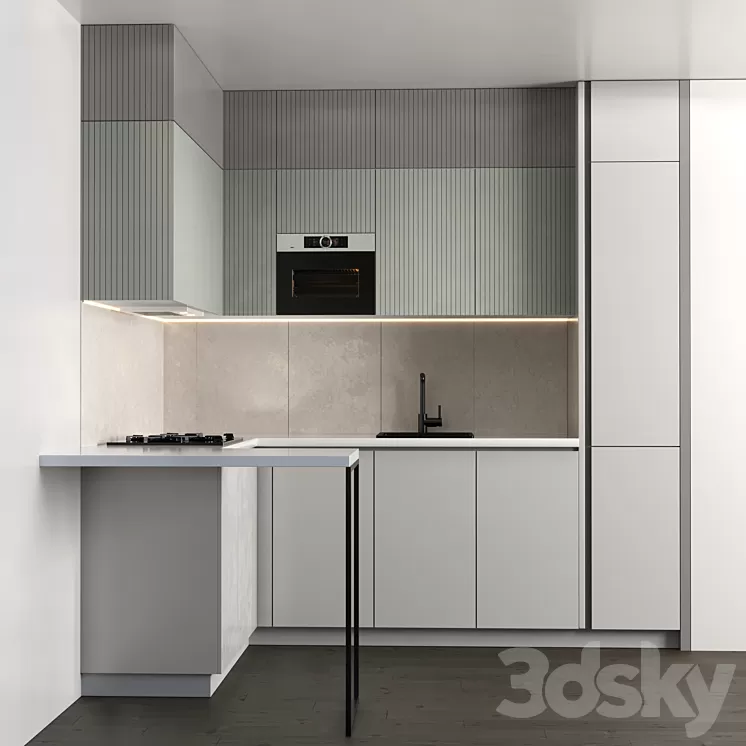 Hadi kitchen no.04 3D Model
