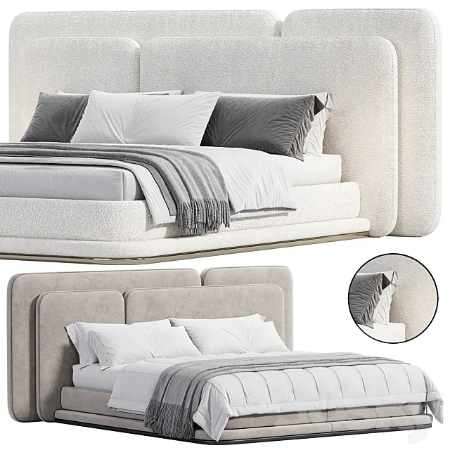 Hadrian Bed 3D Model