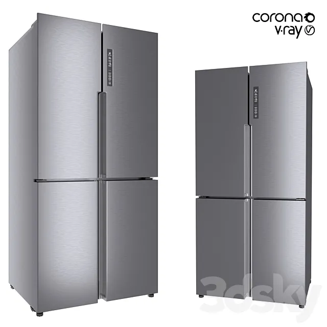 HAIER refrigerator 3D Model