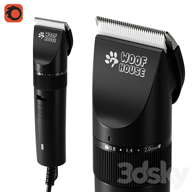 Hair clipper 3D Model