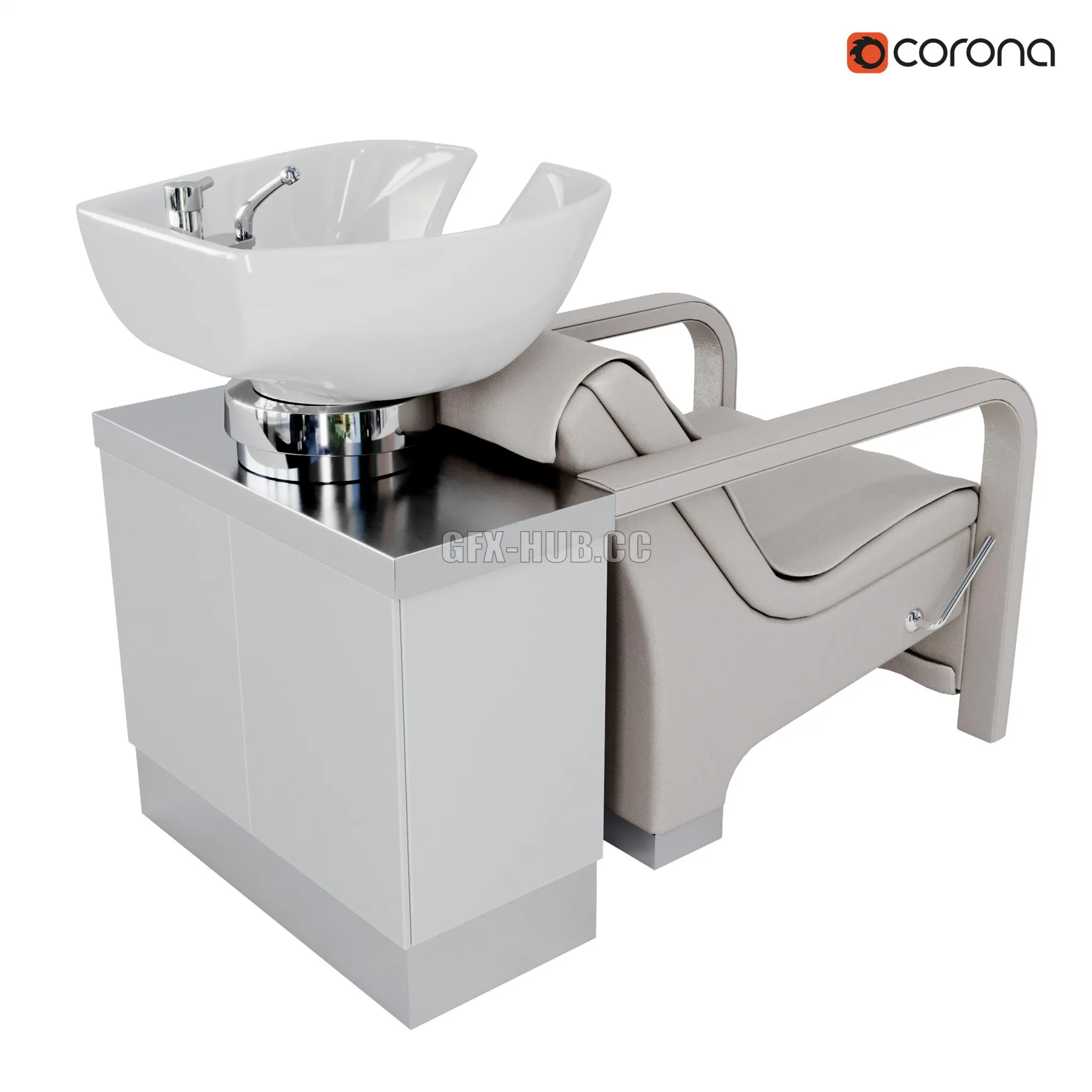 HAIRDRESSER WASH OREGON 3D Model