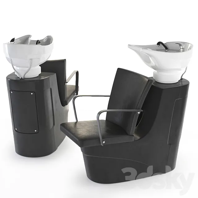 Hairdresser's sink 3D Model