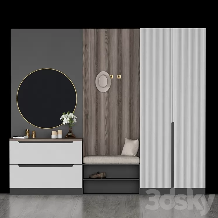 Hall Furniture 60 3D Model