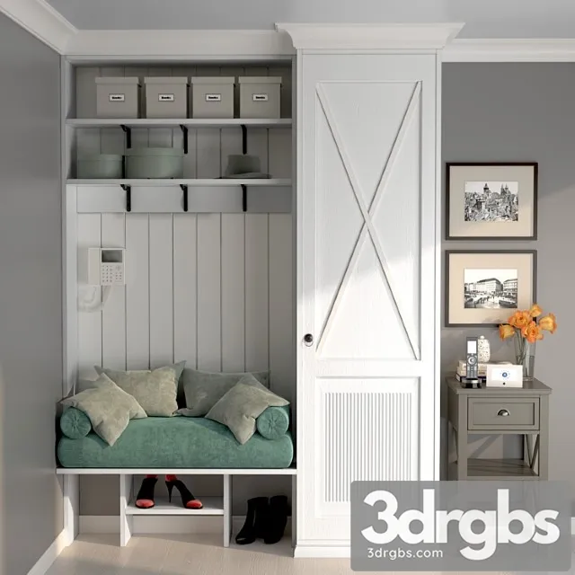 Hall lobby lobby 2 3D Model Free