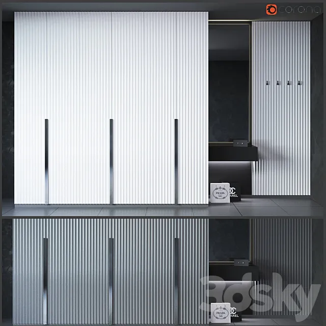 Hall number 1 3DModel