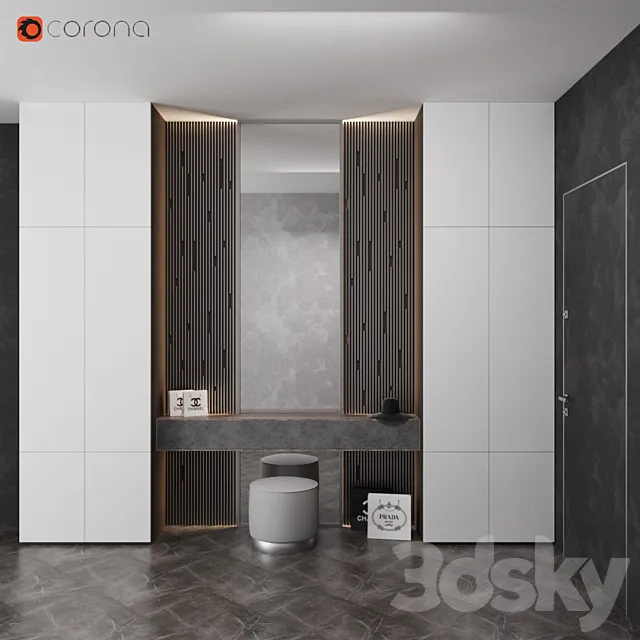 Hall Set 2 3DModel