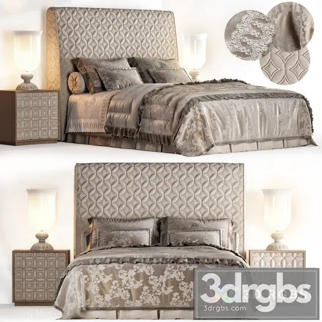 Halley Taylor Bed 3D Model Free