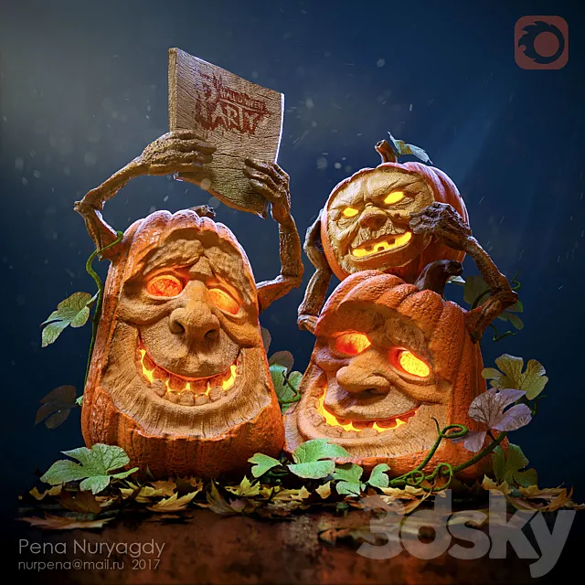 Halloween Party :) 3D Model