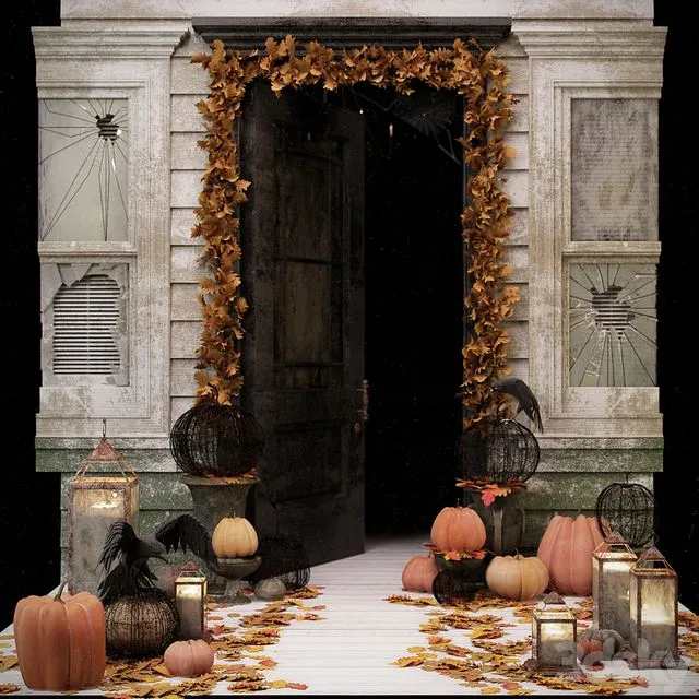 Halloween_set 3D Model