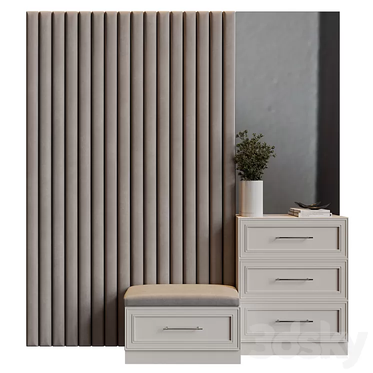 Hallway 01 3D Model Free