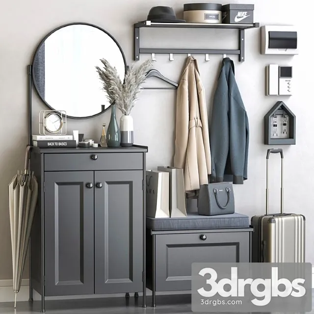 Hallway 2 3D Model Free