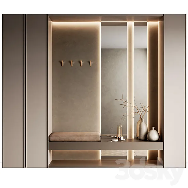 Hallway 3 3D Model