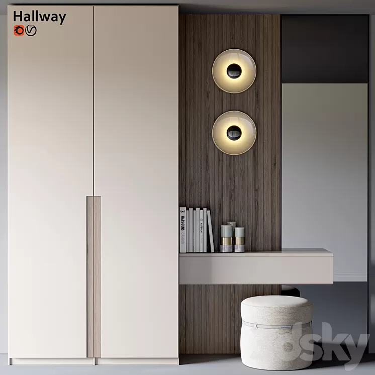 Hallway 3D Model Free