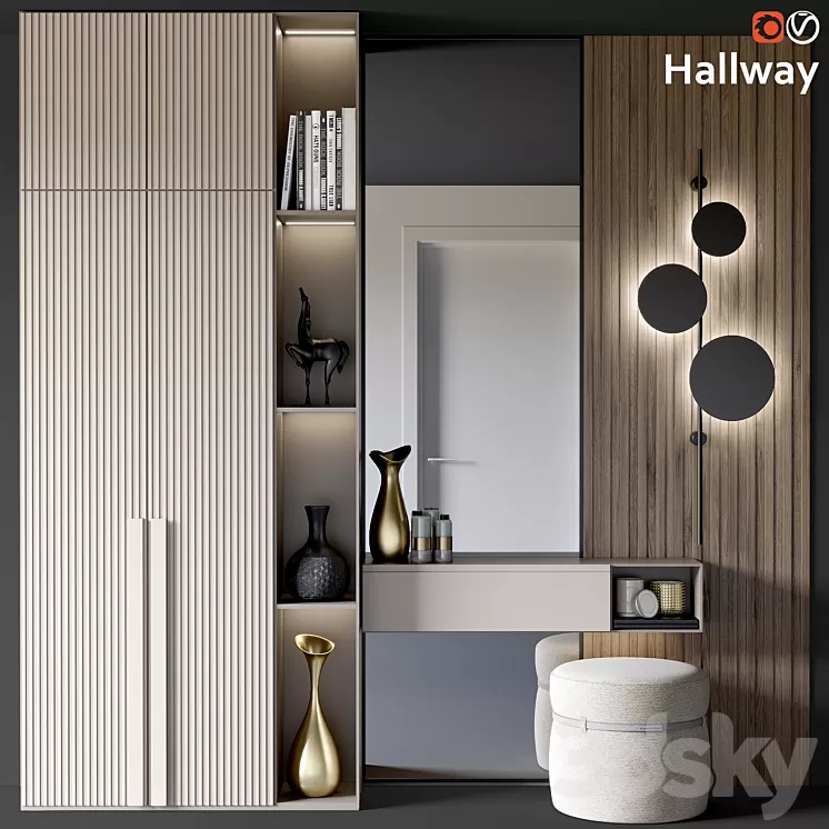 Hallway 3D Model Free