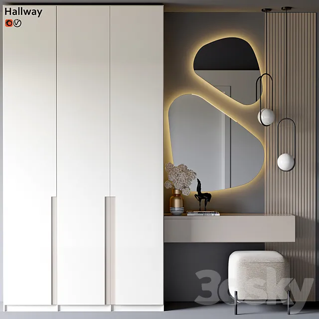 Hallway 3D Model