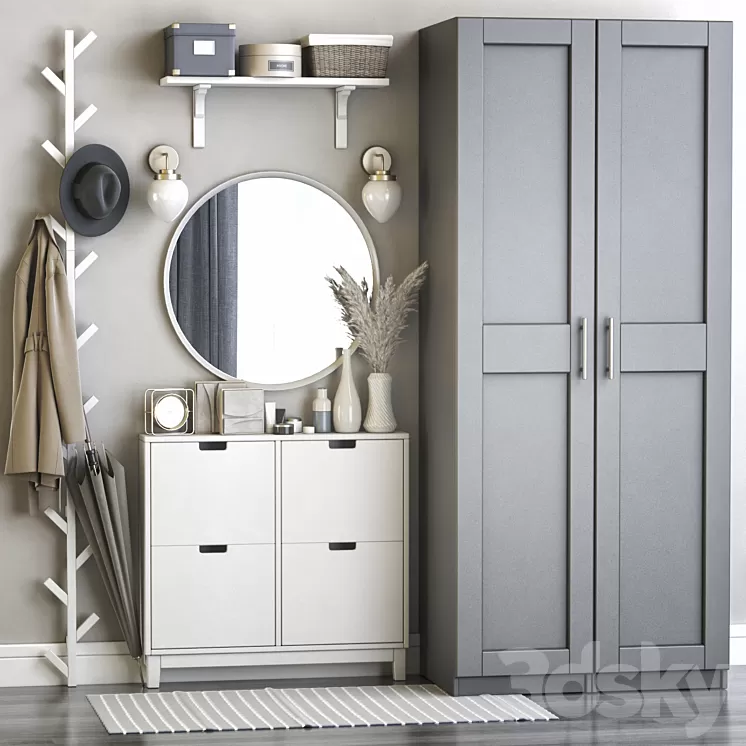 Hallway 3D Model Free