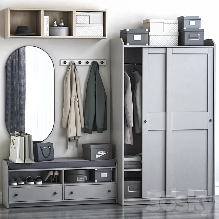 Hallway 3D Model Free