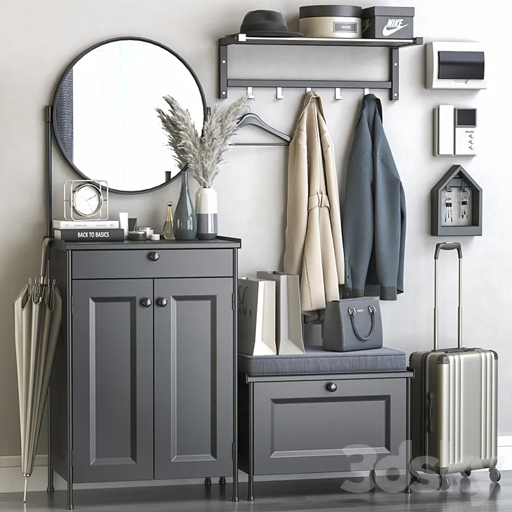 Hallway 3D Model Free