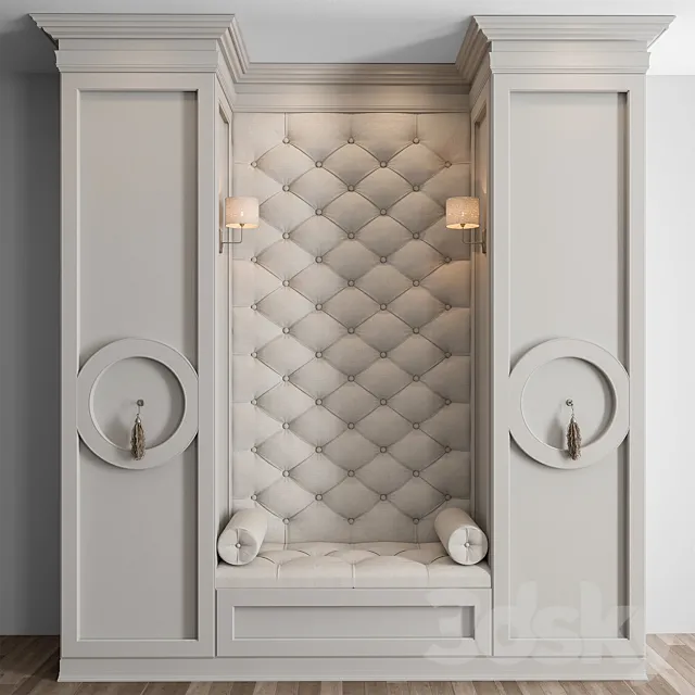 Hallway 66 - Classical Entrance 3D Model