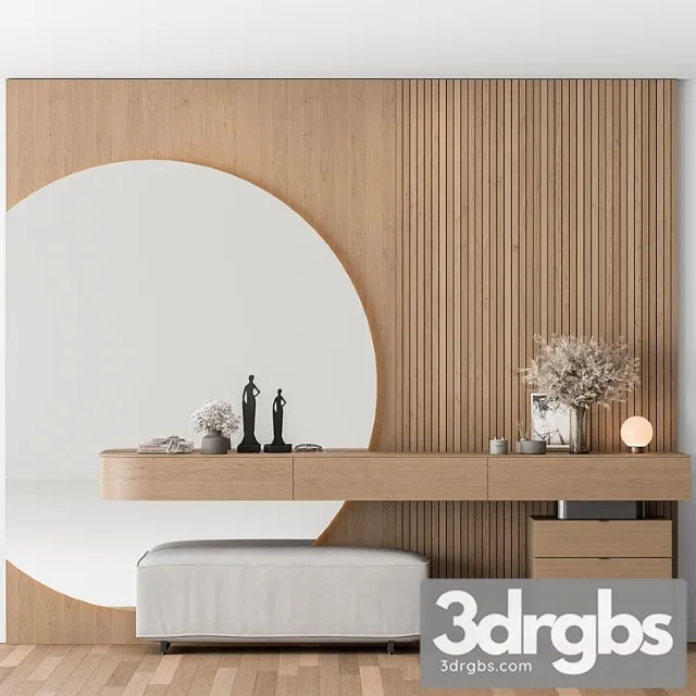 Hallway 72 Entrance Wardrobe 3D Model Free