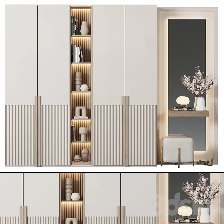 Hallway Composition 147 3D Model Free