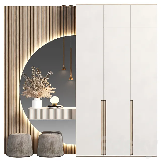 Hallway Composition 159 3D Model