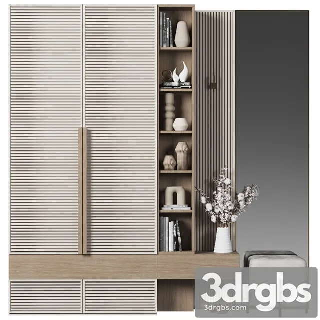 Hallway Composition 192 3D Model Free