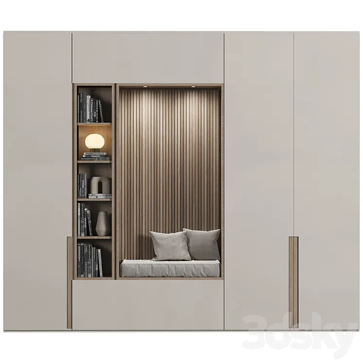 Hallway Composition 204 3D Model Free