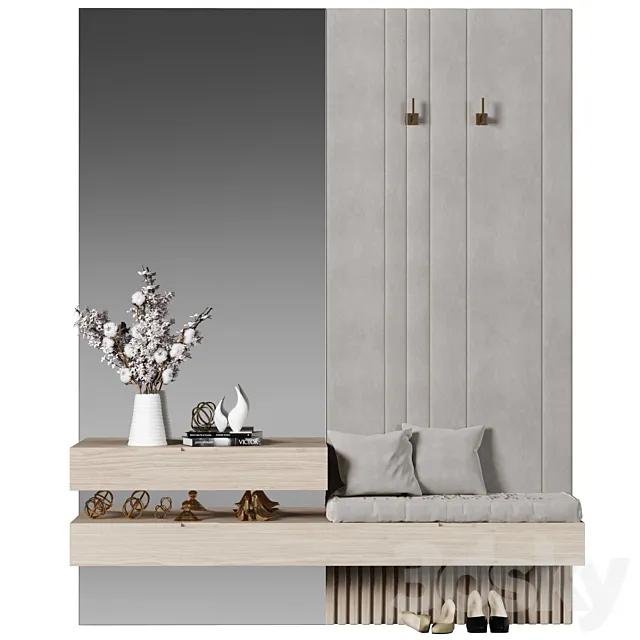 Hallway Composition 229 3D Model