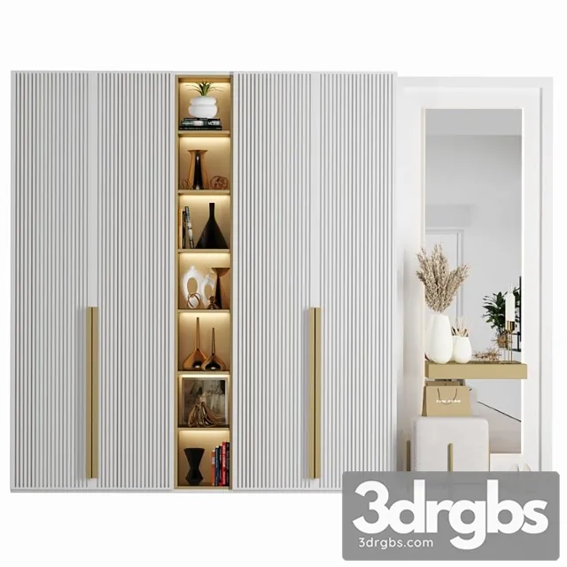 Hallway Composition 24 3D Model Free