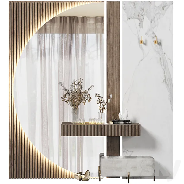 Hallway Composition 262 3D Model