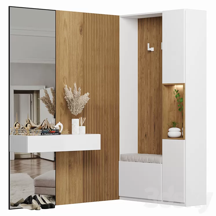 Hallway Composition 28 3D Model