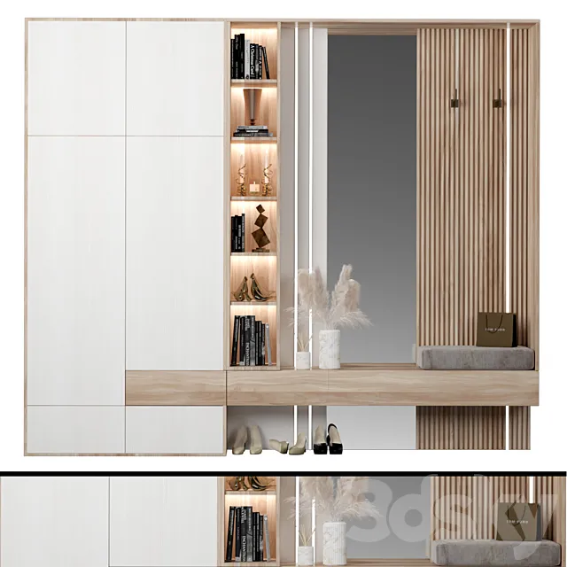 hallway composition 3D Model