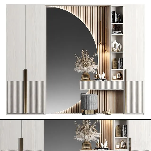 Hallway composition_123 3D Model