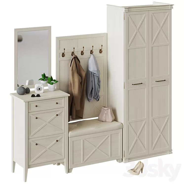 Hallway Country 7 3D Model