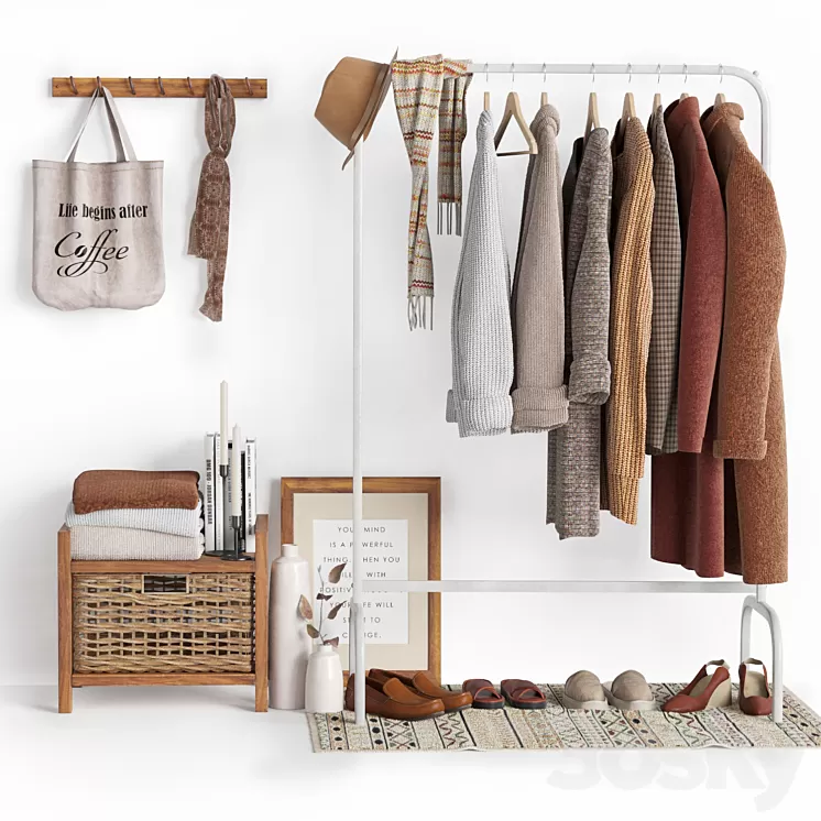 Hallway decor 3D Model