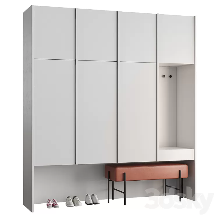 Hallway furniture 12 3D Model