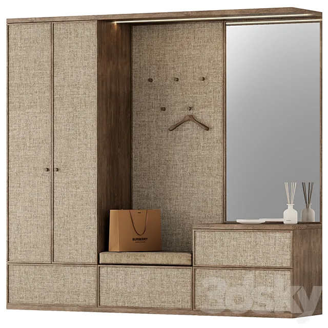 HALLWAY Furniture 3D Model