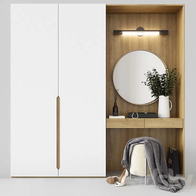 Hallway Furniture 3D Model