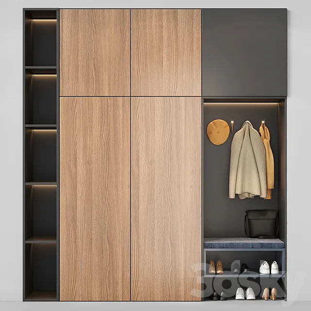 Hallway furniture 5 3DModel